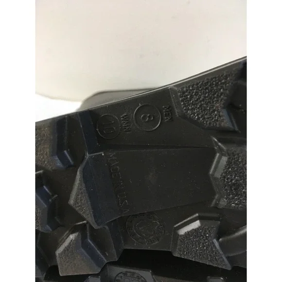 Servus Rubber Black Rain Muck Boots Mens Sz 8 Womens Size 10 Unisex Made In USA - Picture 9 of 11